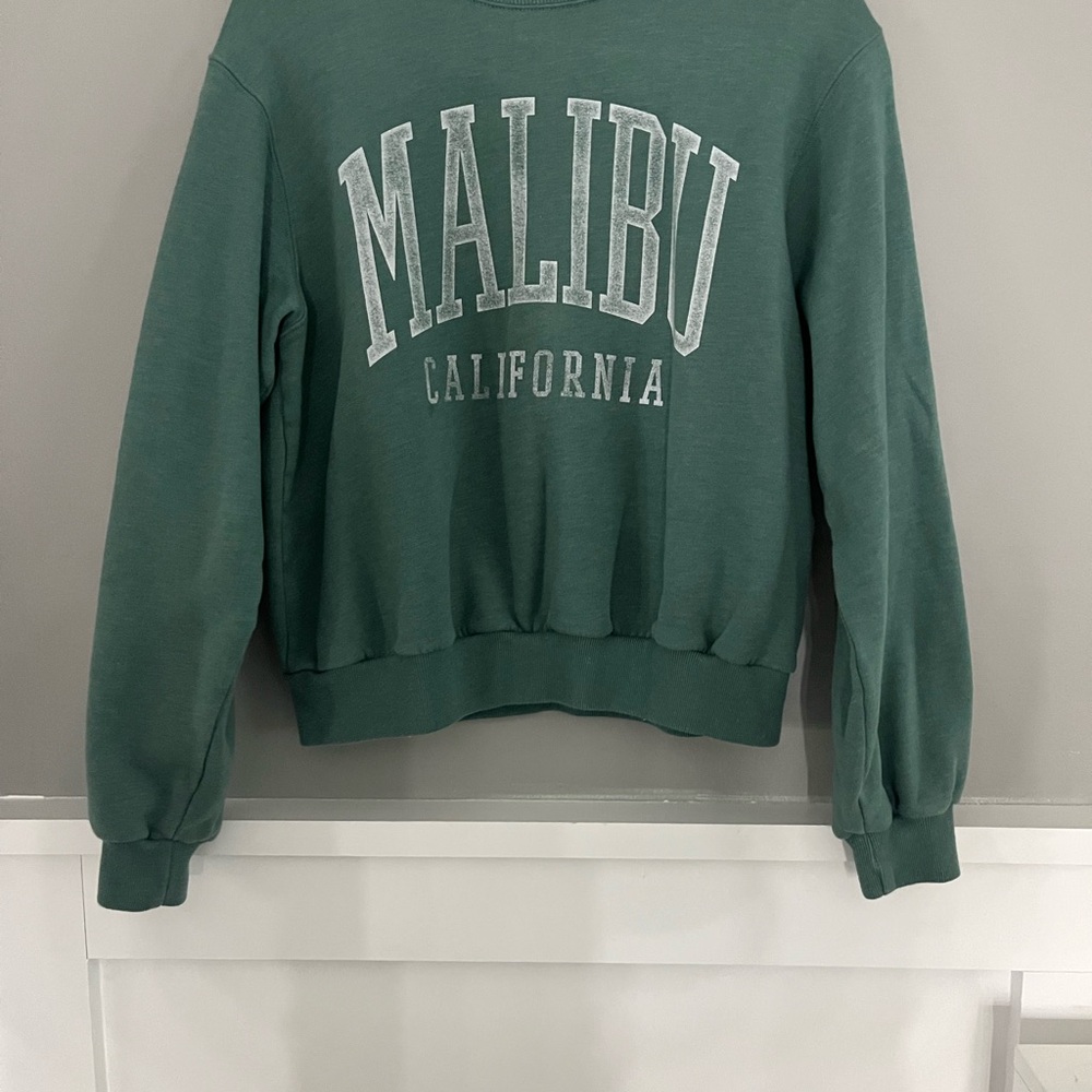 Green Malibu California Women's Sweater